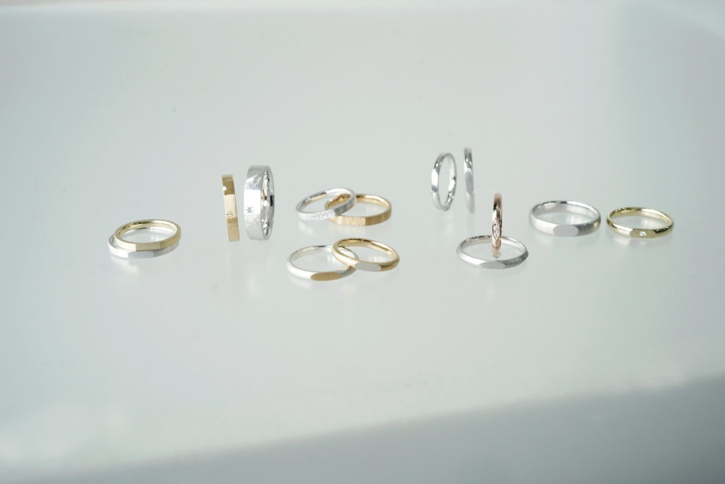 手作り結婚指輪に新たな提案！！「チャンファーリング」が新登場します。